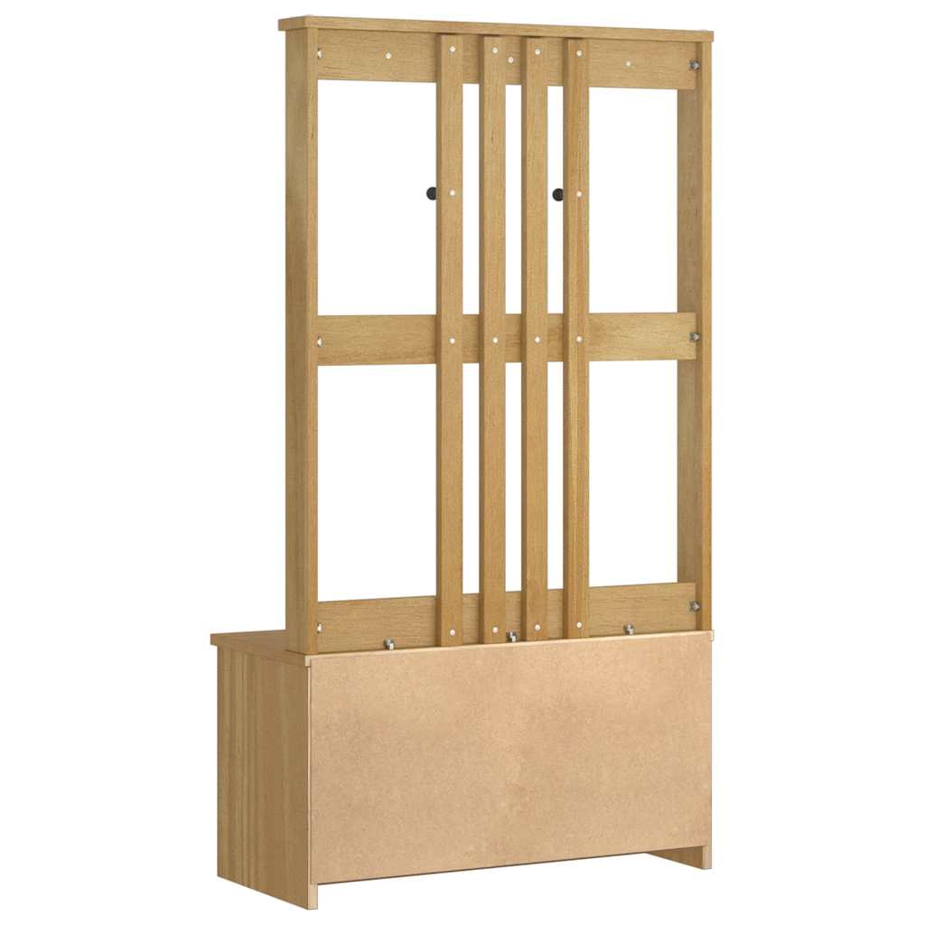 Garderobenständer SANDNES 87x40x159,5cm Massivholz Kiefer